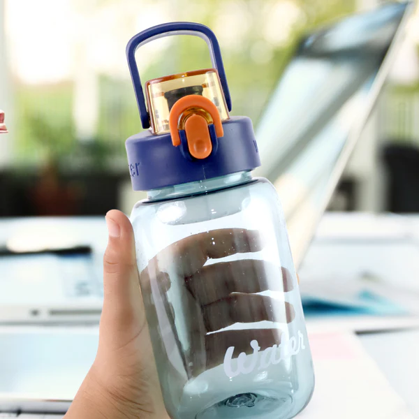 Plastic Leak-Proof Flip Cap & Safty Lock Water Bottle - Image 2