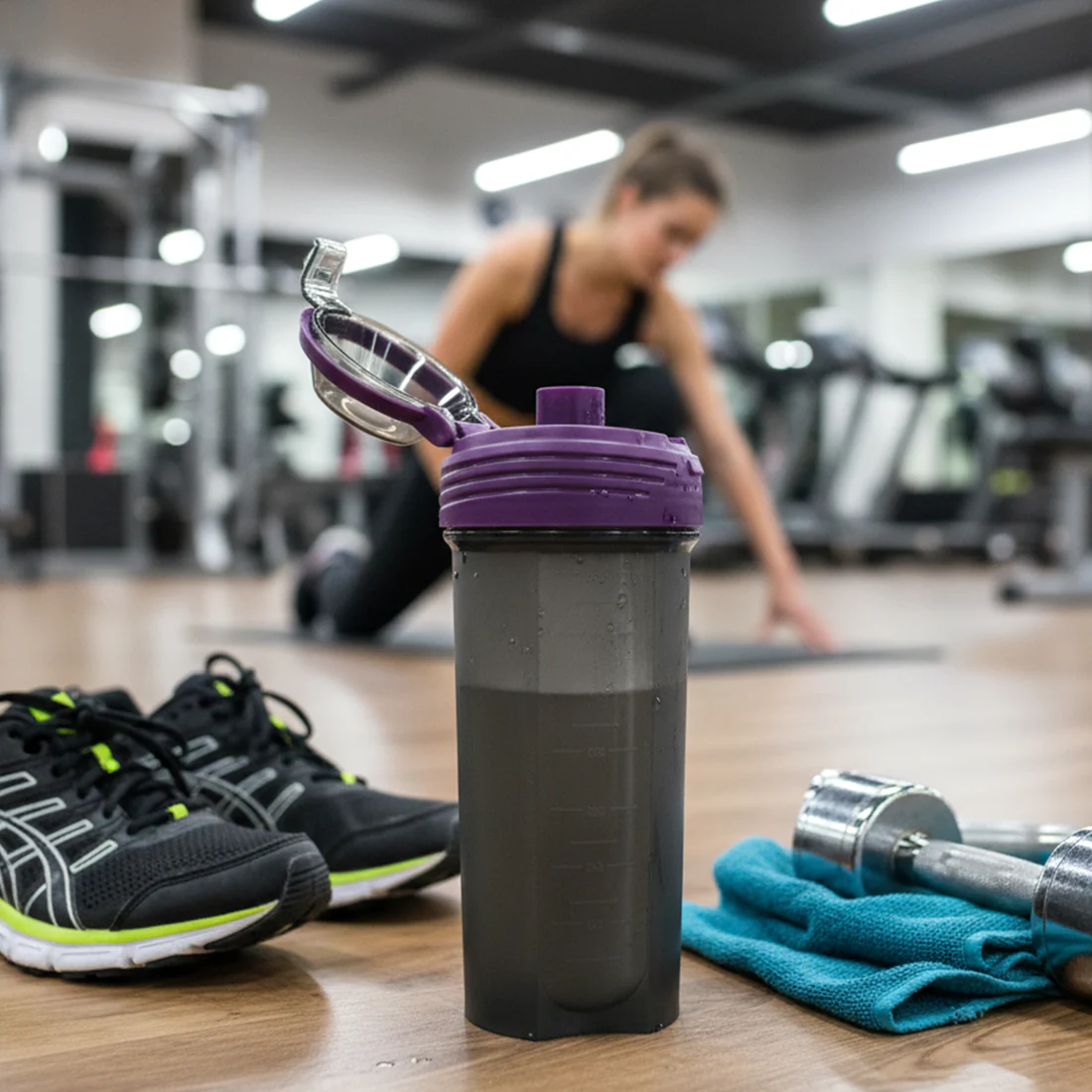 700 ML Multipurpose Protein Shaker Bottle - Image 2