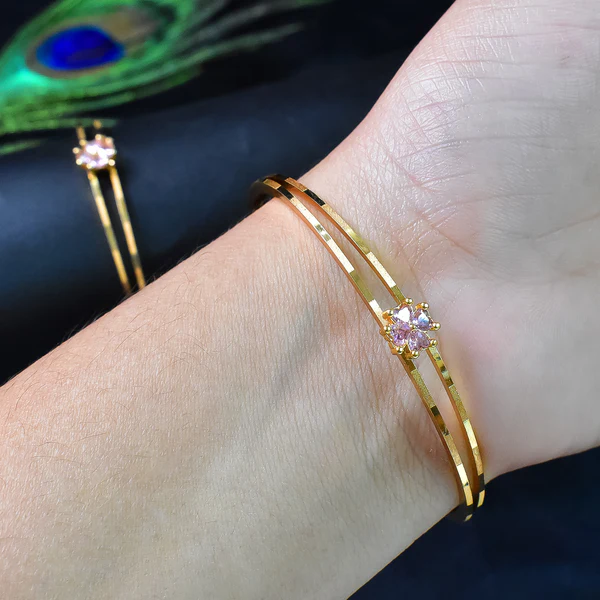 Stylish Golden Bangles - Image 3