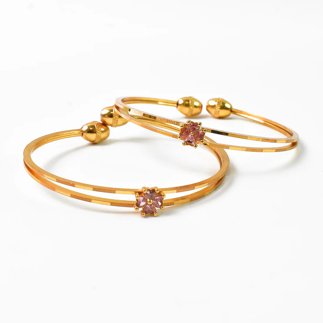 Stylish Golden Bangles - Image 4