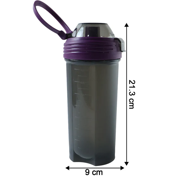 700 ML Multipurpose Protein Shaker Bottle - Image 4