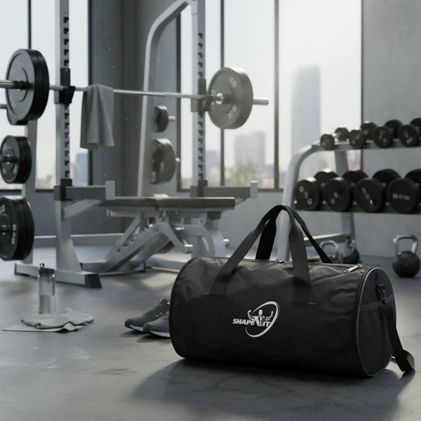 Shape it Gym Duffle Bag for Men & Women Sports Bag Multi CompartmentV - Image 3