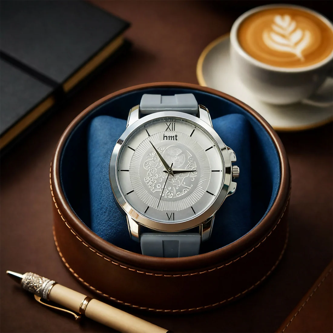 Men’s Elegant Analog Wrist Watch with Premium Dial & Comfortable Strap - Image 3
