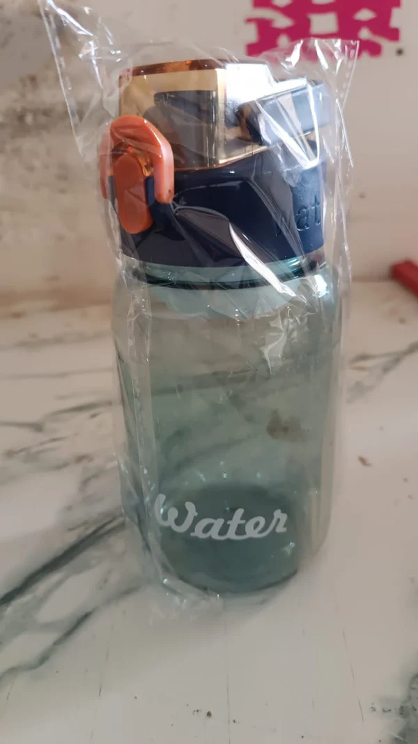 Plastic Leak-Proof Flip Cap & Safty Lock Water Bottle - Image 4