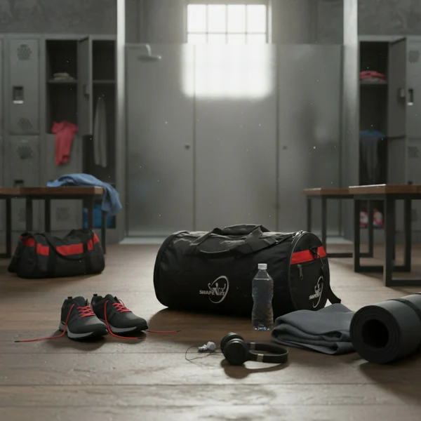 Shape it Gym Duffle Bag for Men & Women Sports Bag Multi CompartmentV - Image 2