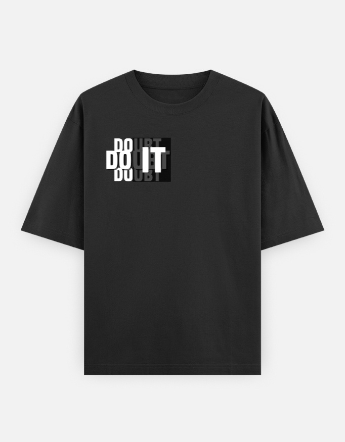 Do It Oversized Classic T-Shirt - Image 3