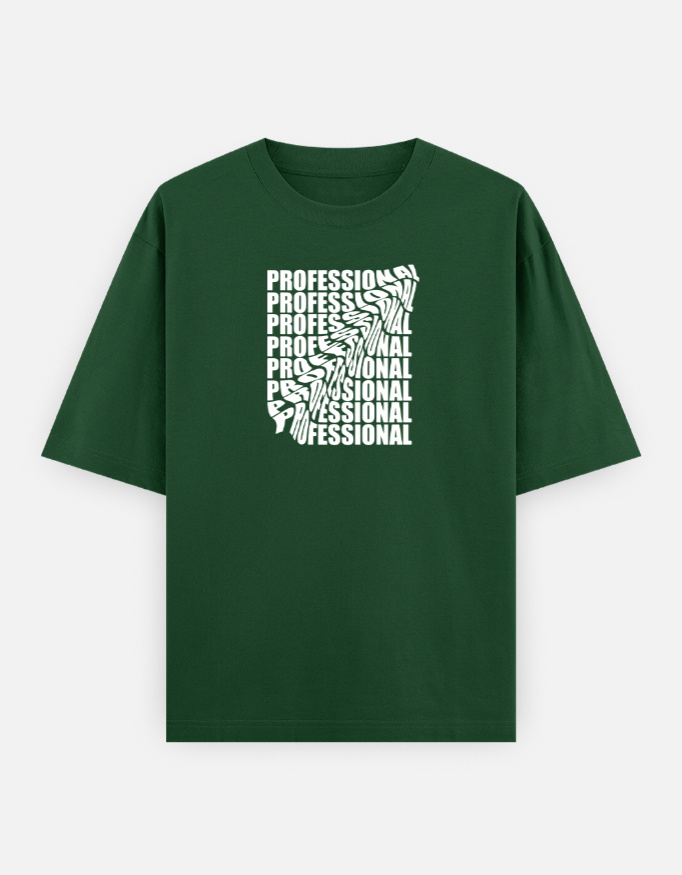 Professional Print Oversized Classic T-Shirt - Image 16