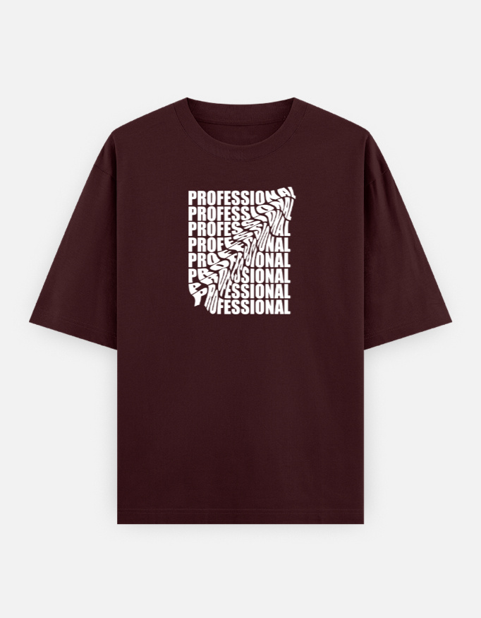Professional Print Oversized Classic T-Shirt - Image 14