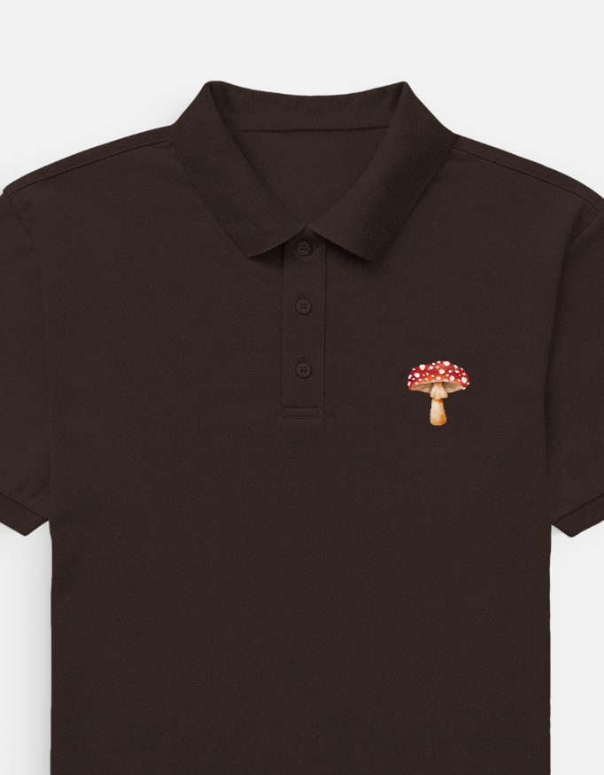 Mushroom Stitch Men's Polo - Image 7