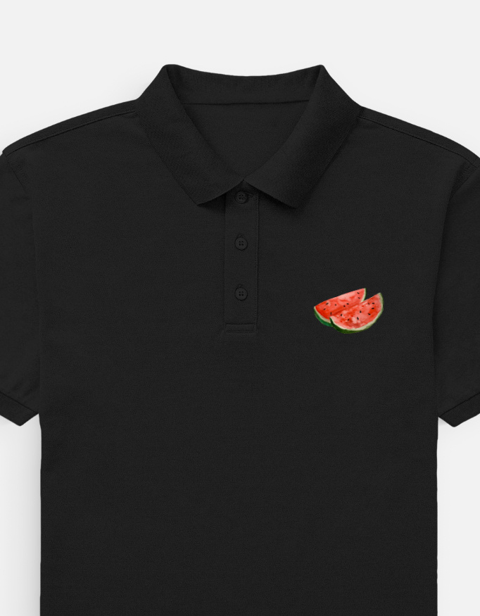 Watermelon Stitch Men's Polo - Image 3