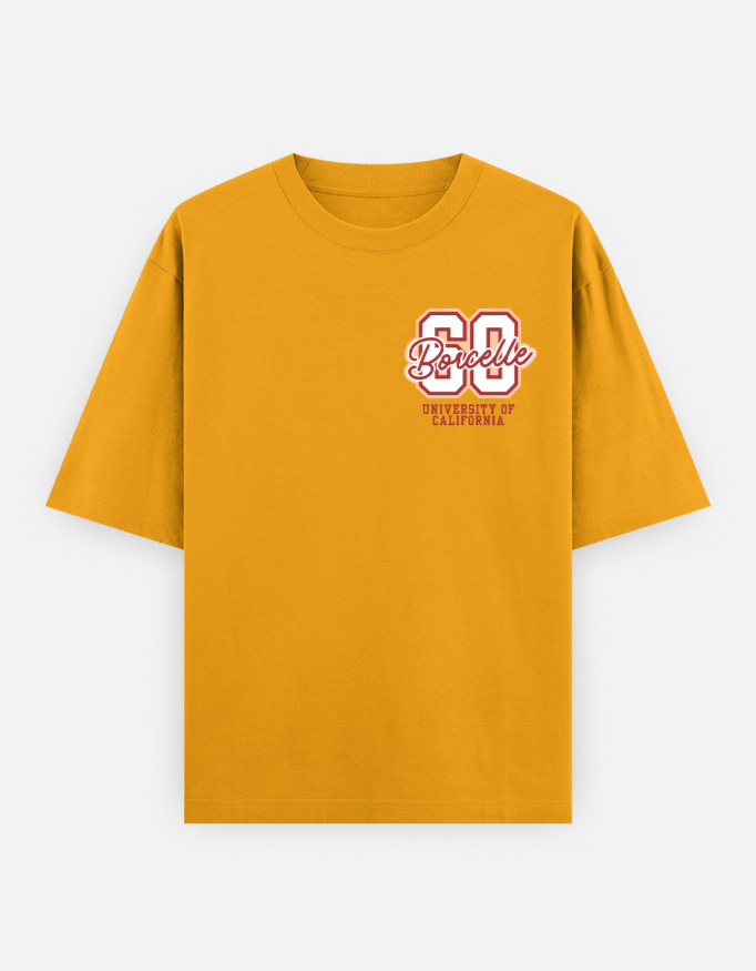 Brocelle Print Oversized Classic T-Shirt