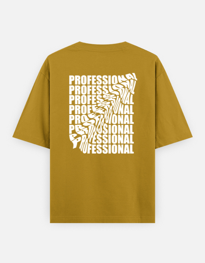 Professional Print Oversized Classic T-Shirt - Image 2
