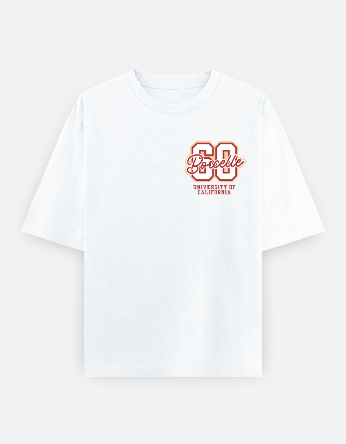 Brocelle Print Oversized Classic T-Shirt - Image 14