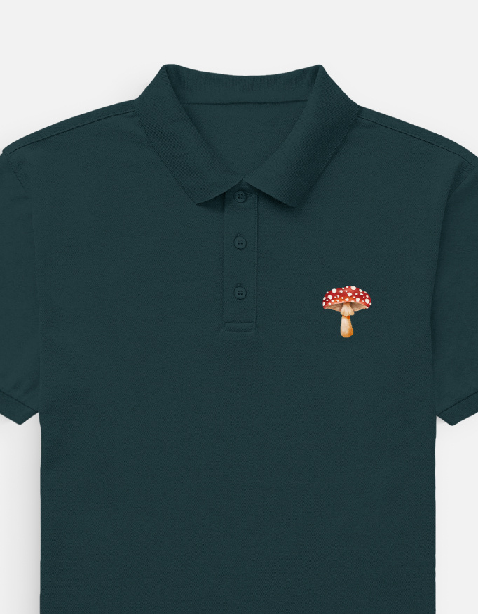Mushroom Stitch Men's Polo - Image 8