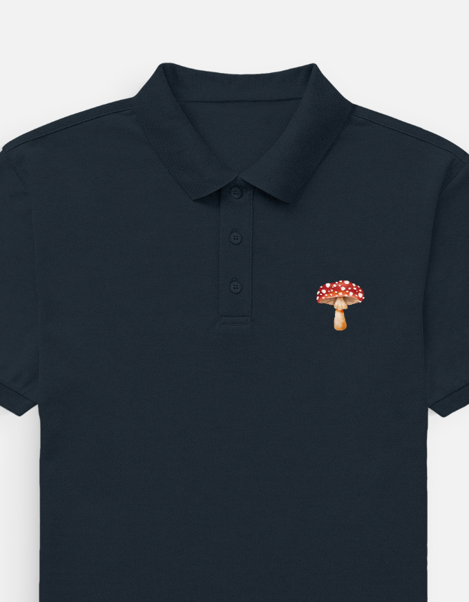 Mushroom Stitch Men's Polo - Image 3