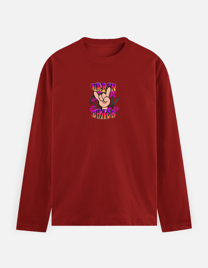 Urban Chaos Full Sleeve T-Shirt - Image 6