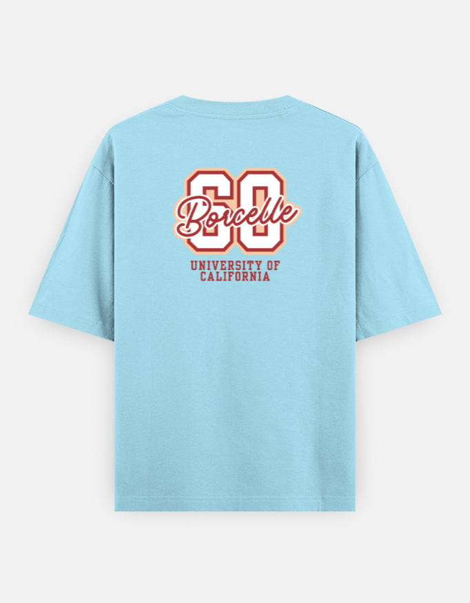 Brocelle Print Oversized Classic T-Shirt - Image 3