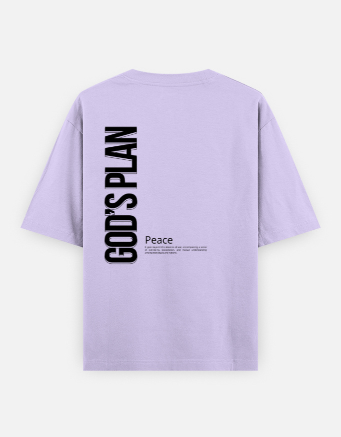 God's Plan Oversized Classic T-Shirt - Image 8