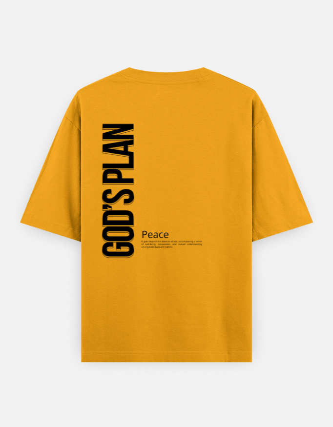 God's Plan Oversized Classic T-Shirt - Image 6