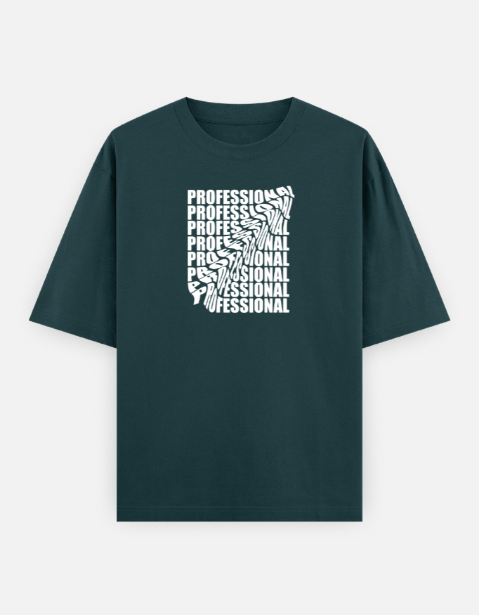 Professional Print Oversized Classic T-Shirt - Image 12