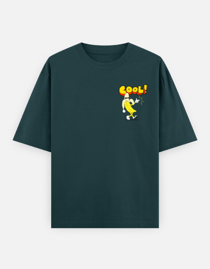 Cool Banana Oversized Classic T-Shirt - Image 9