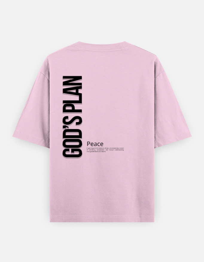 God's Plan Oversized Classic T-Shirt - Image 5