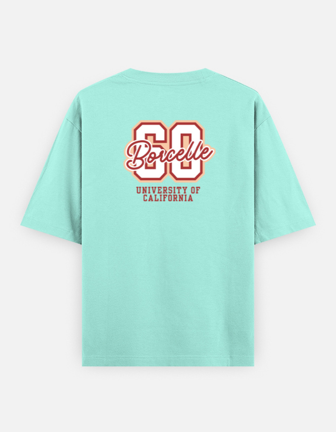 Brocelle Print Oversized Classic T-Shirt - Image 4