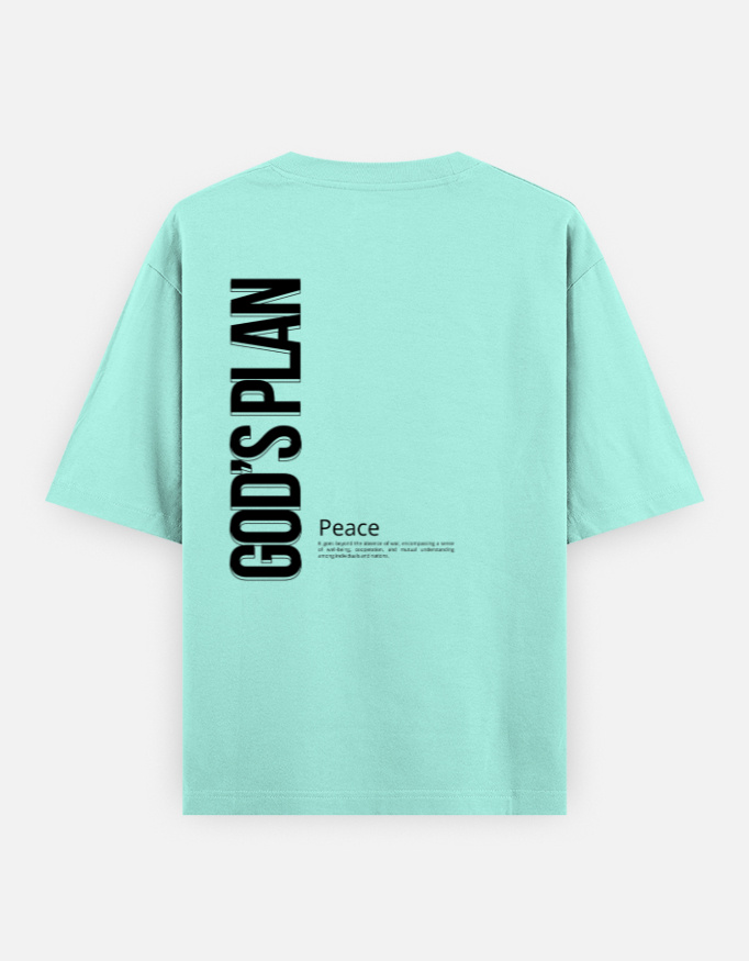 God's Plan Oversized Classic T-Shirt - Image 4