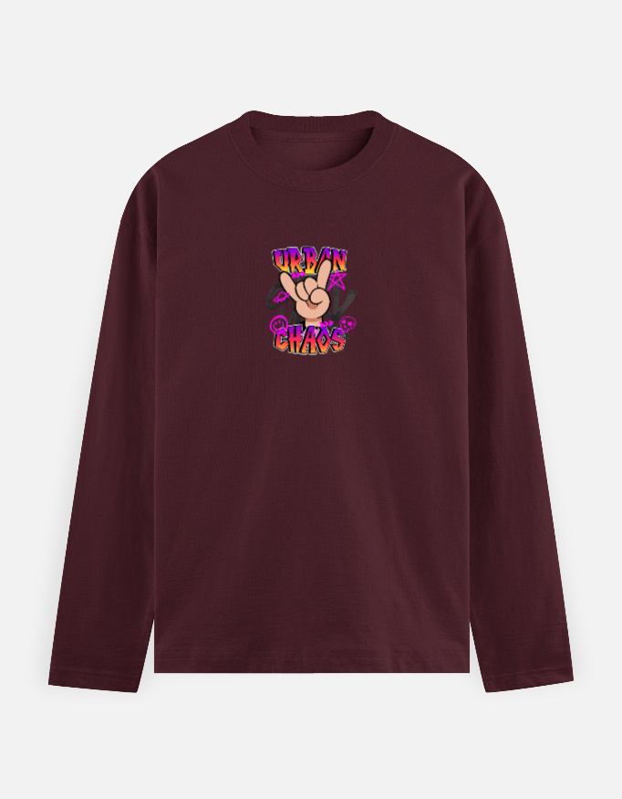 Urban Chaos Full Sleeve T-Shirt - Image 7