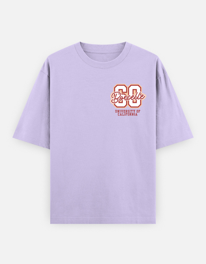 Brocelle Print Oversized Classic T-Shirt - Image 12