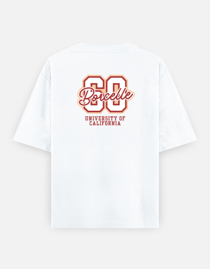 Brocelle Print Oversized Classic T-Shirt - Image 8