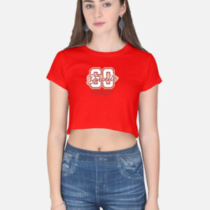 Borcelle Print Crop Top