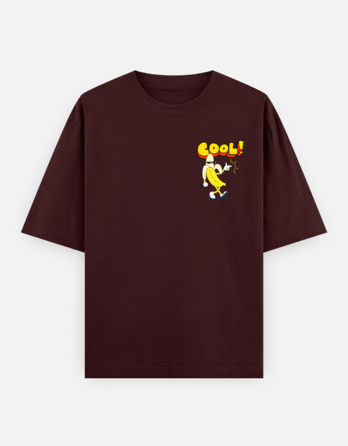 Cool Banana Oversized Classic T-Shirt - Image 7