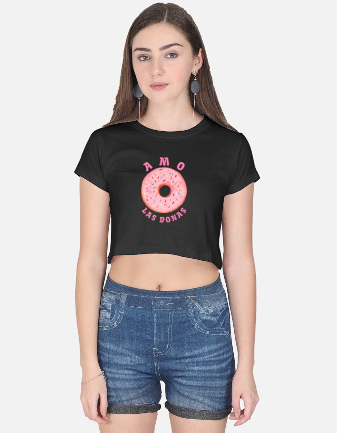 Mood On Crop Top