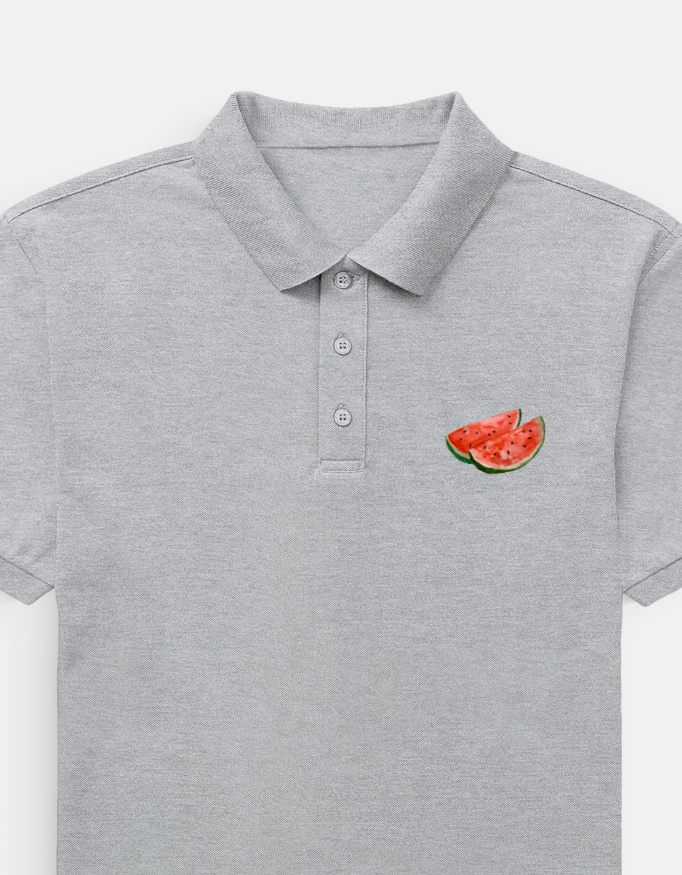 Watermelon Stitch Men's Polo - Image 5