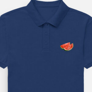 Watermelon Stitch Men's Polo