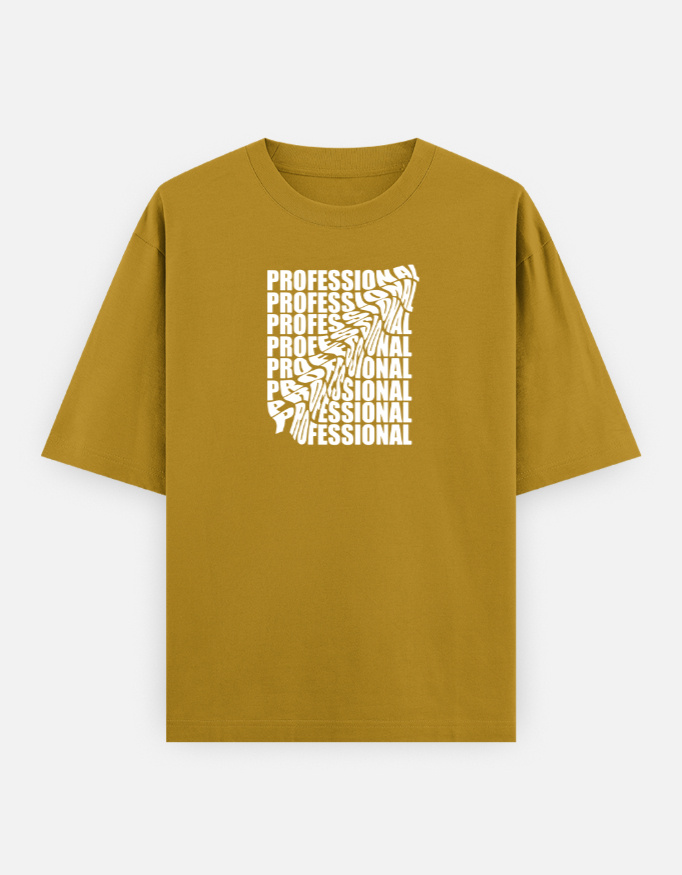 Professional Print Oversized Classic T-Shirt - Image 10