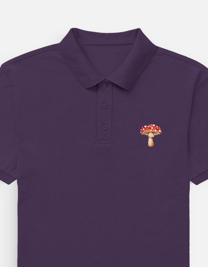 Mushroom Stitch Men's Polo - Image 6