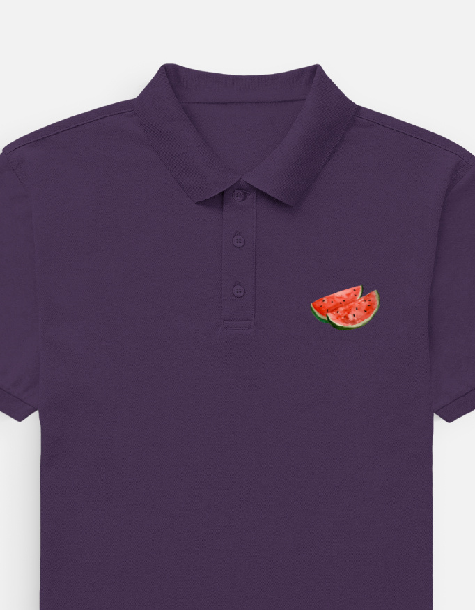 Watermelon Stitch Men's Polo - Image 7