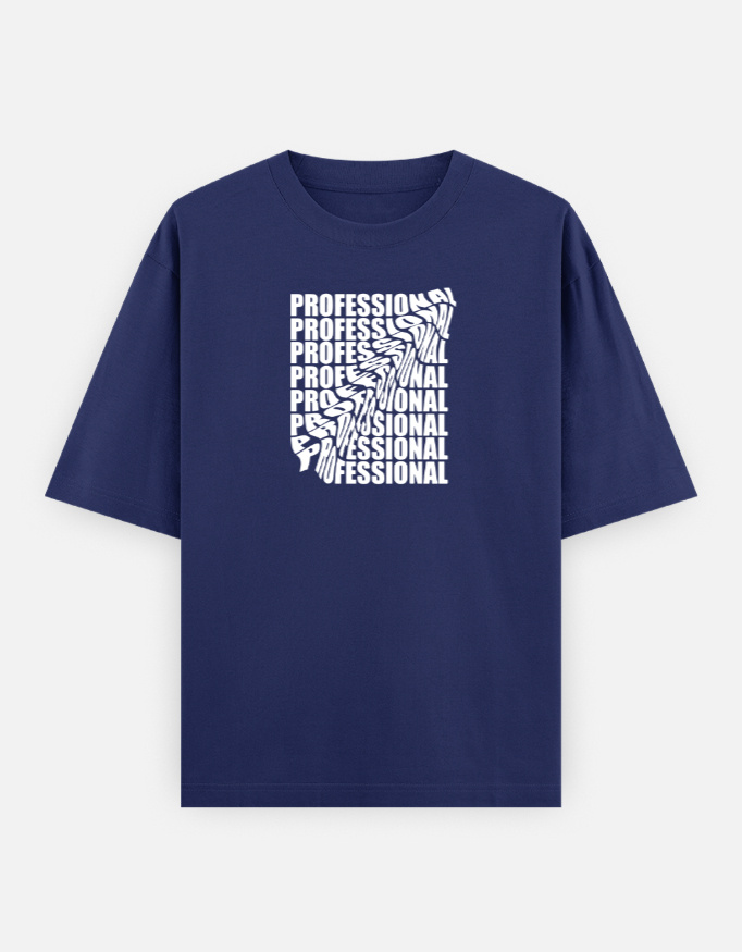 Professional Print Oversized Classic T-Shirt - Image 15