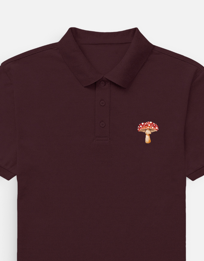 Mushroom Stitch Men's Polo
