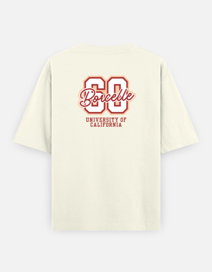Brocelle Print Oversized Classic T-Shirt - Image 2