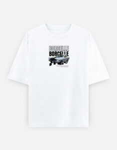 Borcelle Print Oversized Classic T-Shirt