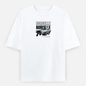 Borcelle Print Oversized Classic T-Shirt