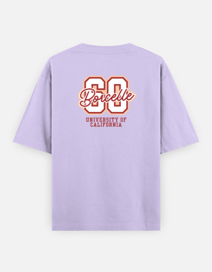 Brocelle Print Oversized Classic T-Shirt - Image 5