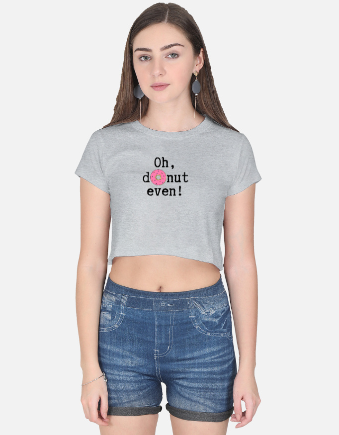 Donut Print Crop Top - Image 8