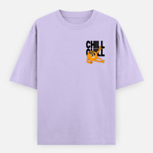 Chill Print Oversized Classic T-Shirt
