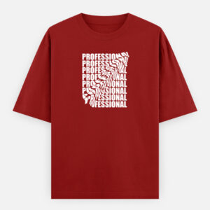 Professional Print Oversized Classic T-Shirt