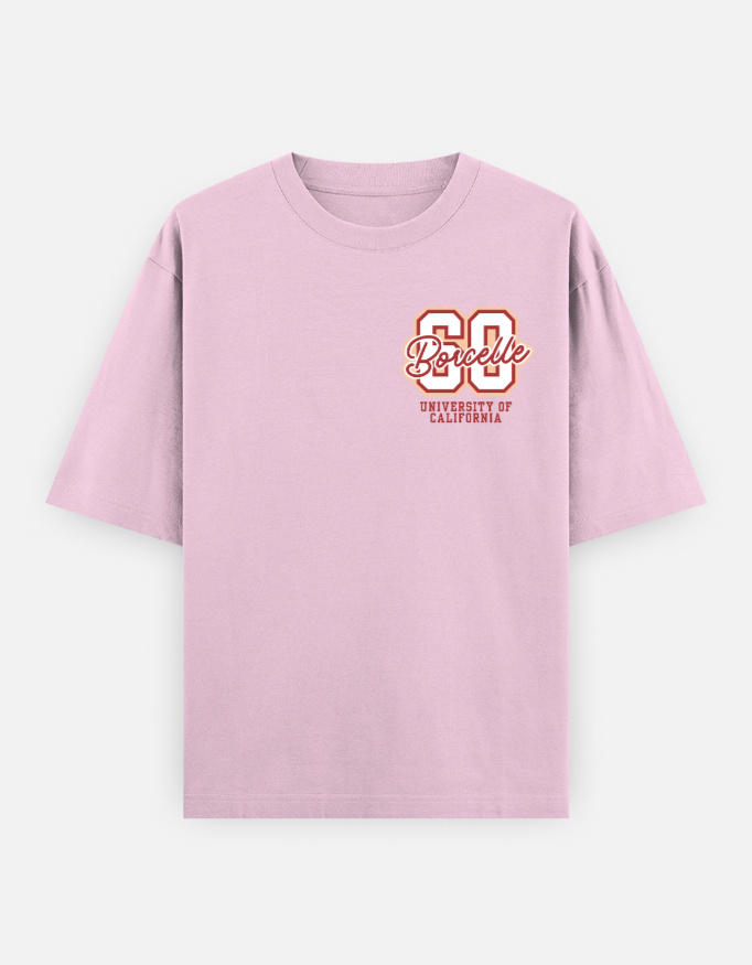 Brocelle Print Oversized Classic T-Shirt - Image 13