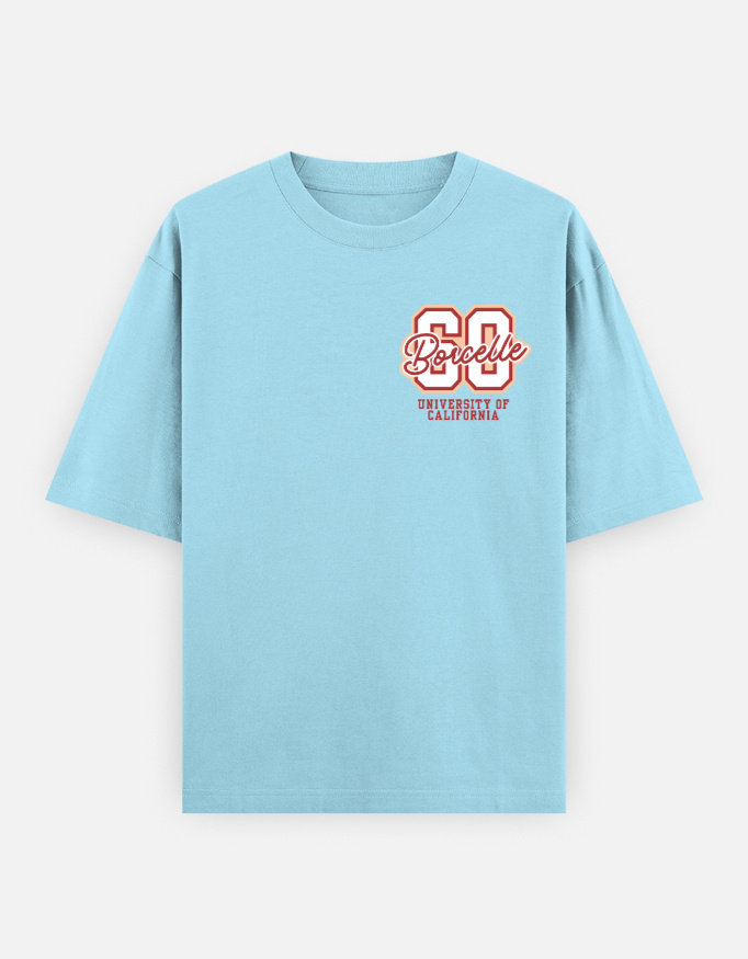 Brocelle Print Oversized Classic T-Shirt - Image 10
